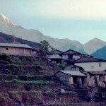 kolejna wioska na szlaku do Sanktuarium Annapurny