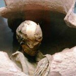 mumie w muzeum w San Pedro de Atacama